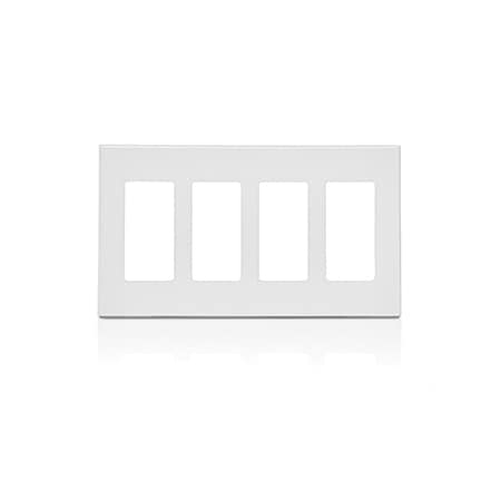 Leviton Wallplates Wh Scrlwp Dec New Design 4G Std Size 80312-SW